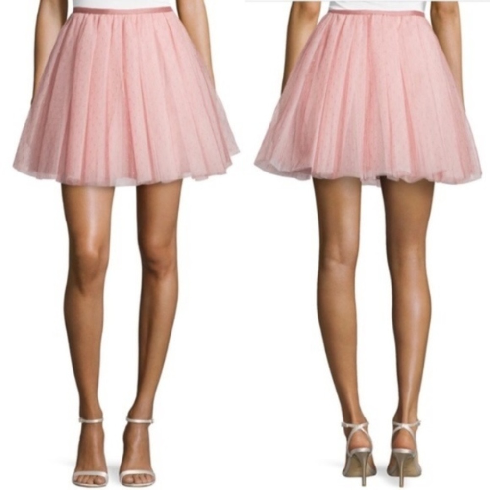 RED Valentino pink tulle skirt size small